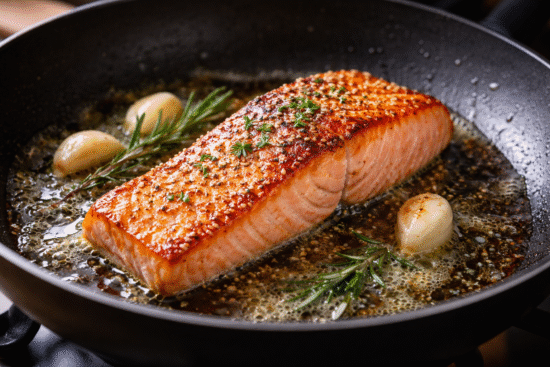 cuisson pavé de saumon