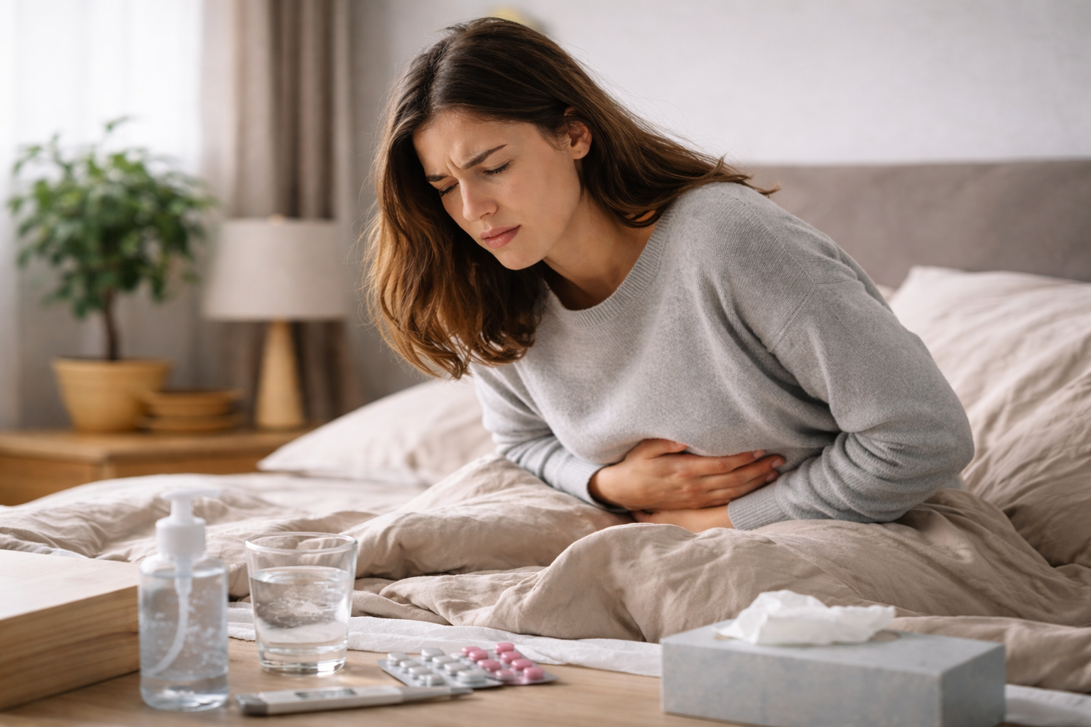 douleur au ventre suite à une intoxication alimentaire